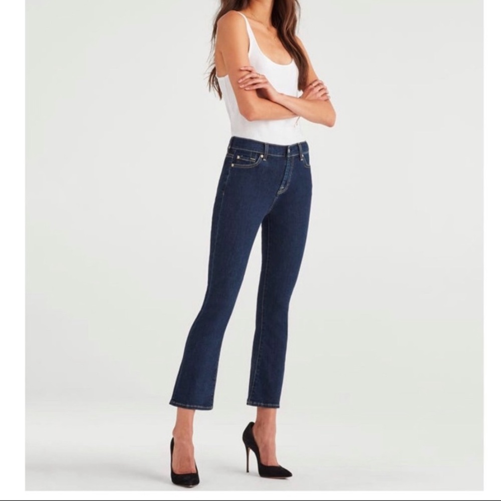7 For All Mankind High Waist Slim Kick | 30